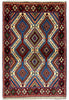 Load image into Gallery viewer, 3.5 x 4.6   Traditional Handmade Persian Tribal Yalame Rug 