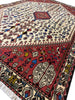 Load image into Gallery viewer, 3 x 4 Traditional Handmade Geometric Persian Tribal Rug Shiraz Abadeh #PIX-28681