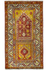 Load image into Gallery viewer, 3.4 x 6 Traditional Persian Carpet Geometric Handmade Wool Rug