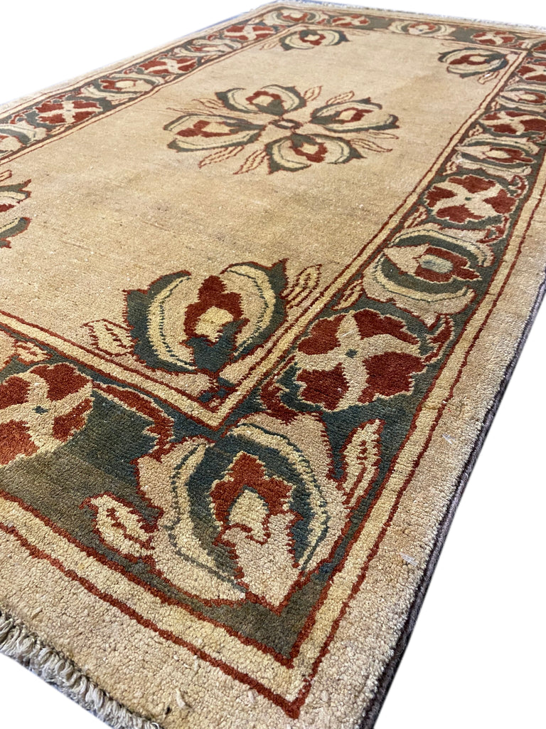 2 x 4 Transitional Handmade Wool Chobi Peshawar Rug #PIX-11069