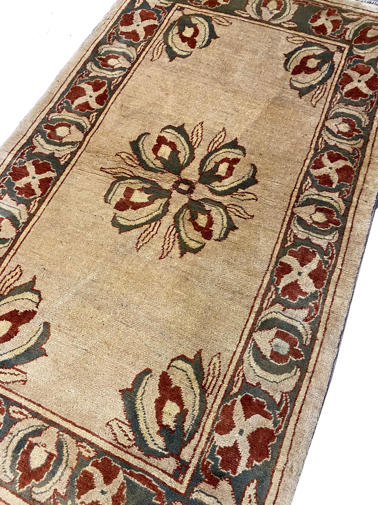 2 x 4 Transitional Handmade Wool Chobi Peshawar Rug #PIX-11069