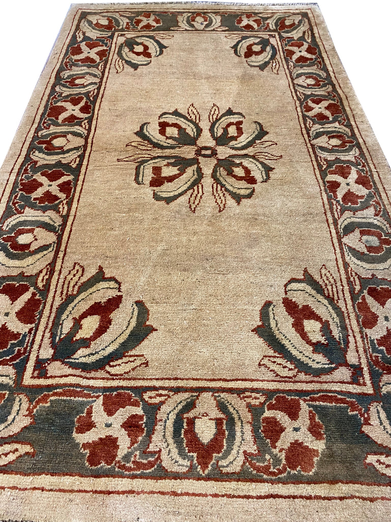 2 x 4 Transitional Handmade Wool Chobi Peshawar Rug #PIX-11069