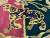Load image into Gallery viewer, 5 x 5  Circular Carousel Animal Rug - Vibrant Four-Quadrant Carnival Medallion Round Carpet #PIX-16170
