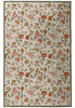 Load image into Gallery viewer, 6 x 9 English Floral Handmade Needle Point Rug