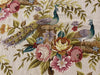 Load image into Gallery viewer, 5.5 x 8.5 Peacock Floral Good Luck Needle Point Rug HANDMADE #F-3011
