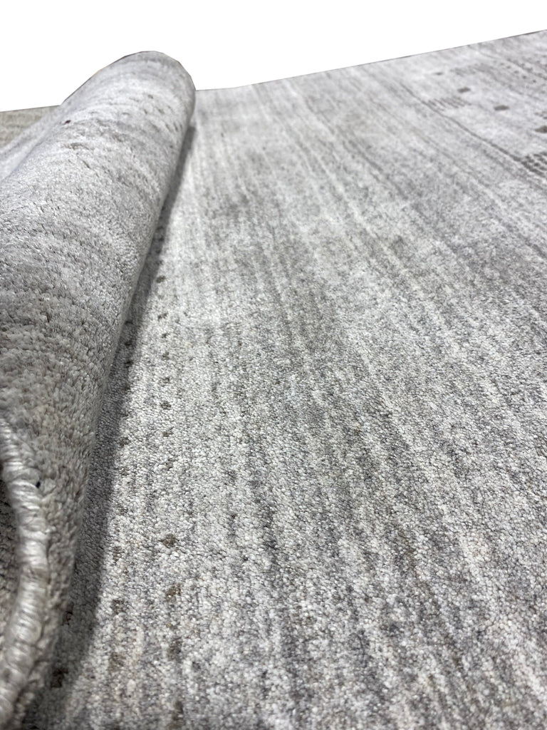 3 x 5 Handmade Gabbeh Wool Rug CONTEMPORARY GRAY #F-3014