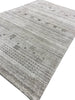 Load image into Gallery viewer, 3 x 5 Handmade Gabbeh Wool Rug CONTEMPORARY GRAY #F-3014