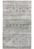 Load image into Gallery viewer, 3 x 5 Handmade Gabbeh Wool Rug CONTEMPORARY GRAY