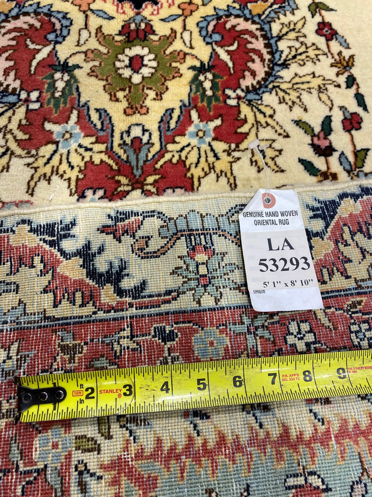 5.1 x 8.10 Persian Kerman Rug #LA-53293