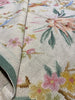 Load image into Gallery viewer, 6 x 9 BIRDS French FLORAL Handmade Needle Point Tapestry Rug #F-3018