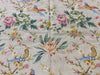 Load image into Gallery viewer, 6 x 9 BIRDS French FLORAL Handmade Needle Point Tapestry Rug #F-3018