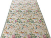 Load image into Gallery viewer, 6 x 9 BIRDS French FLORAL Handmade Needle Point Tapestry Rug 