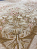Load image into Gallery viewer, 12 x 18 Beautiful Flat Weave Aubusson French Floral #PIX-5750