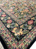 Load image into Gallery viewer, 8 x 7.3 Green Signed Persian Wool and Silk Rug 16010