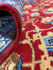 Load image into Gallery viewer, 7 x 8 Red Sino Silk Square Rug 12023