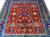 Load image into Gallery viewer, 7 x 8 Red Sino Silk Square Rug 12023