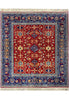 Load image into Gallery viewer, 7 x 8 Red Sino Silk Square Rug 12023