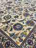 Load image into Gallery viewer, 12.3 x 17.2 Beige Hand-knotted Persian Kashan Large Rug 14381