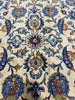 Load image into Gallery viewer, 12.3 x 17.2 Beige Hand-knotted Persian Kashan Large Rug 14381