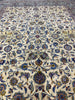 Load image into Gallery viewer, 12.3 x 17.2 Beige Hand-knotted Persian Kashan Large Rug 14381
