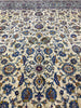 Load image into Gallery viewer, 12.3 x 17.2 Beige Hand-knotted Persian Kashan Large Rug 14381