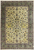 Load image into Gallery viewer, 12.3 x 17.2 Beige Hand-knotted Persian Kashan Large Rug 14381