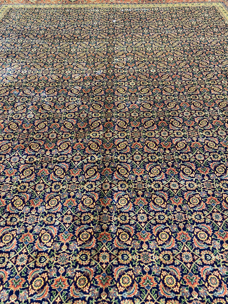 11.11 x 19.9 Multi-Color Fine Quality Persian Tabriz Rug 79568