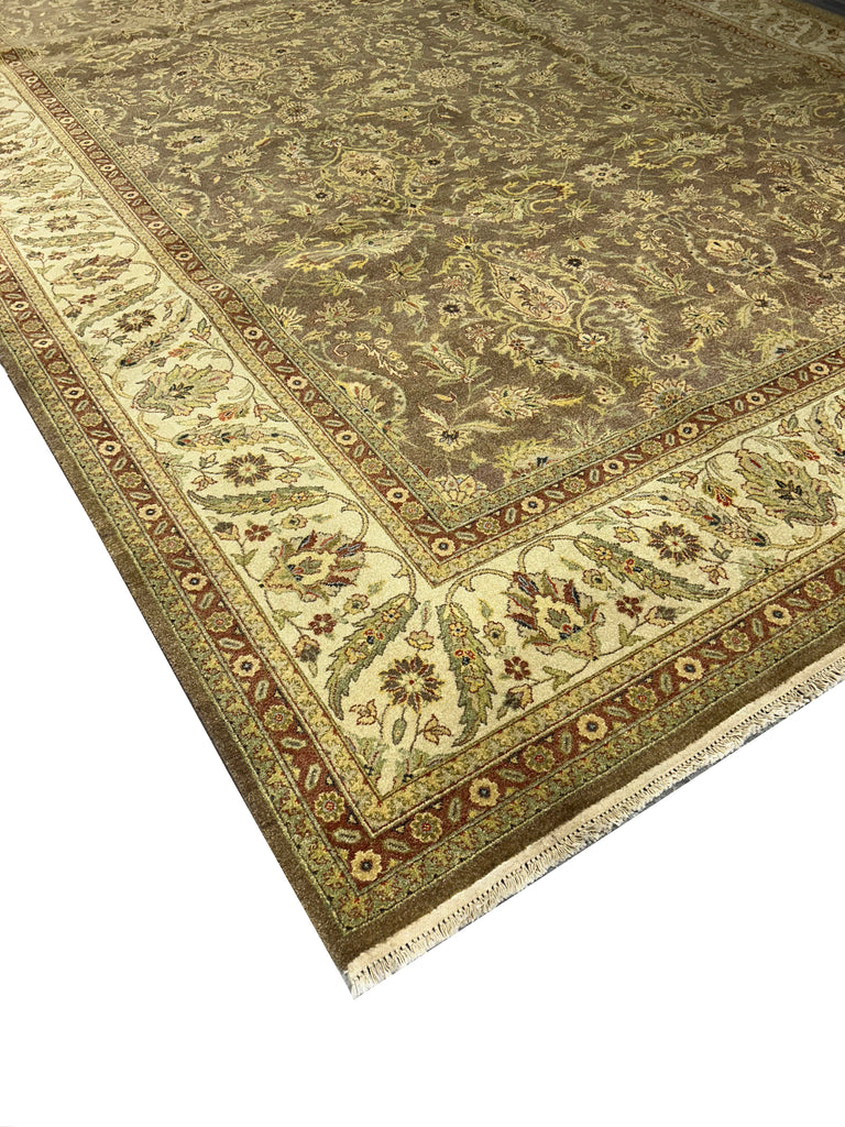 9.2 x 13.3 Antique DZ Haji Jalili Silken Chobi Rug #PIX-805-25