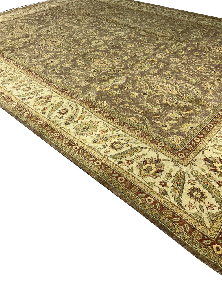 9.2 x 13.3 Antique DZ Haji Jalili Silken Chobi Rug #PIX-805-25