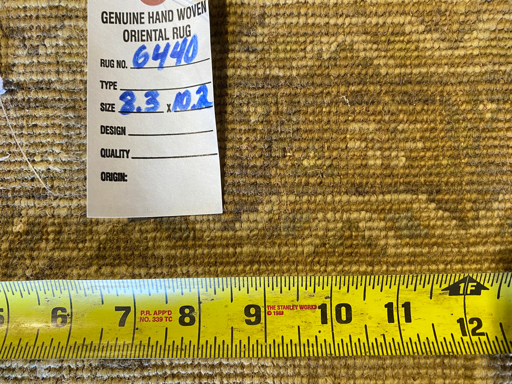 8.3 x 10.2 New Handmade Agra Oushak Wool Rug #F-6440