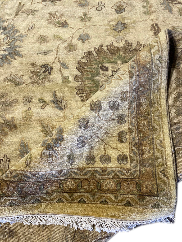 8.3 x 10.2 New Handmade Agra Oushak Wool Rug #F-6440