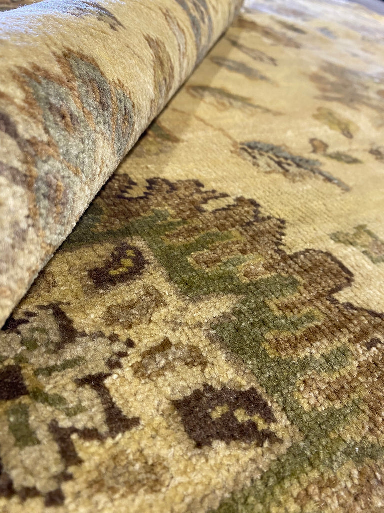 8.3 x 10.2 New Handmade Agra Oushak Wool Rug #F-6440