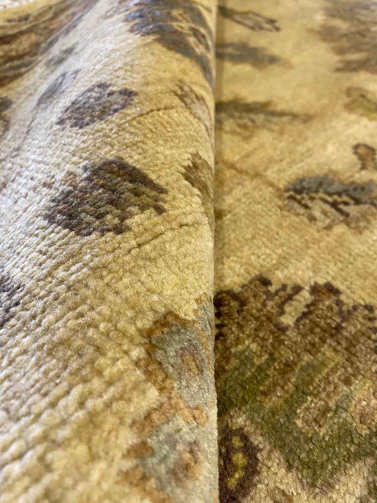 8.3 x 10.2 New Handmade Agra Oushak Wool Rug #F-6440