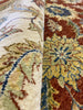 Load image into Gallery viewer, 8.0 x 10.1 New Ziglar Agra Rug Natural Wool RUST #B-72538
