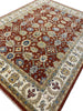 Load image into Gallery viewer, 8.0 x 10.1 New Ziglar Agra Rug Natural Wool RUST #B-72538