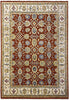 Load image into Gallery viewer, 8&#39; x 10&#39;-New-Ziglar-Agra-Rug-Natural-Wool-RUST.jpg