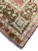 Load image into Gallery viewer, 7.9 x 10 Beautiful Handmade Rug Natural Wool Rust Salmon Olive #F-6441