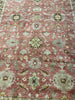 Load image into Gallery viewer, 7.9 x 10 Beautiful Handmade Rug Natural Wool Rust Salmon Olive #F-6441