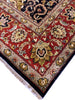 Load image into Gallery viewer, 8&#39; x 11&#39;-BLACK-Handmade-Agra-Rug.jpg