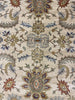 Load image into Gallery viewer, 8 x 9.8 QUALITY AGRA RUG Beige Rust #F-6446