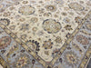 Load image into Gallery viewer, 7.10 x 10 Handmade Decorative Quality Wool Rug IVORY LIGHT BLUE #F-6447