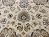 Load image into Gallery viewer, 7.10 x 10 Handmade Decorative Quality Wool Rug IVORY LIGHT BLUE #F-6447