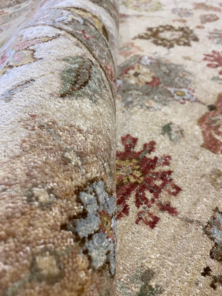 8.0 x 8.10 SQUARISH Agra Rug QUALITY HANDMADE CARPET #F-6449