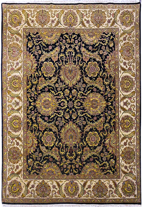 8' x 10'-Quality-Jaipour-Rug -BLACK-LUSTROUS-DENSE-WOOL.jpg