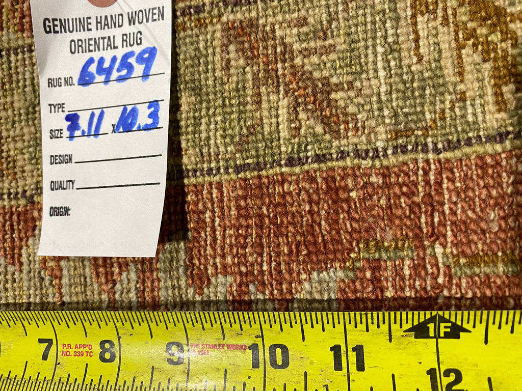 8 x 10.3 NEW Handmade Quality Ziglar Rug #F-6459