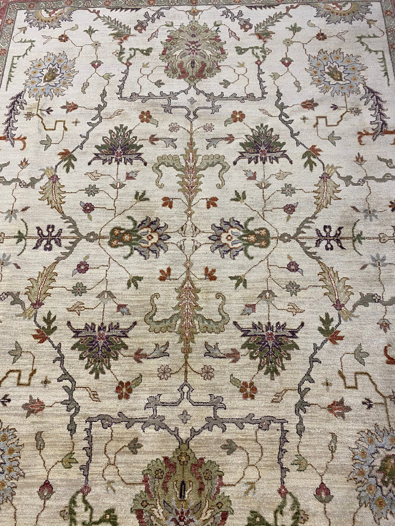 8 x 10.3 NEW Handmade Quality Ziglar Rug #F-6459