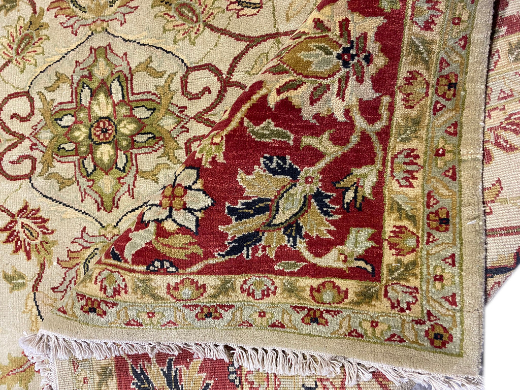 8 x 10 QUALITY AGRA RUG GOLD #F-6462