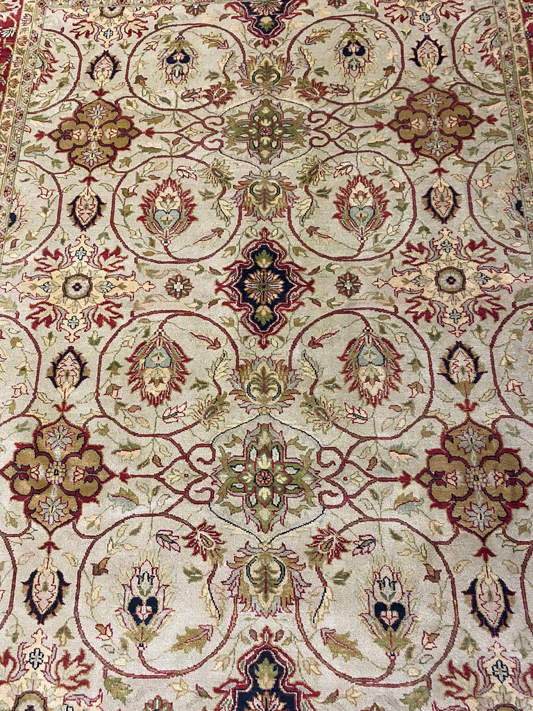 8 x 10 QUALITY AGRA RUG GOLD #F-6462