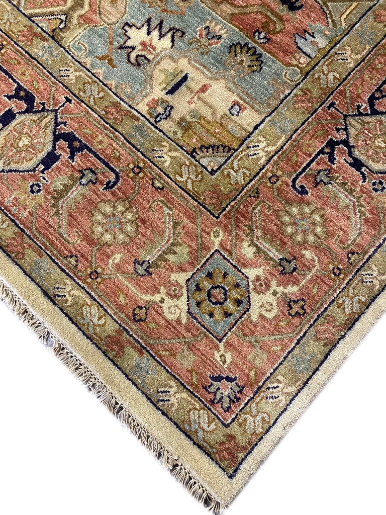 8.0 x 10 New Serapi Rug Handmade Natural Wool #F-6463