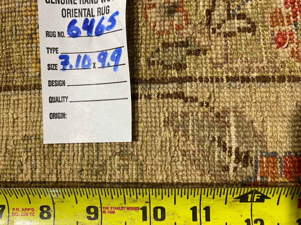 7.10 x 9.9 Quality Agra Rug OLIVE #F-6465